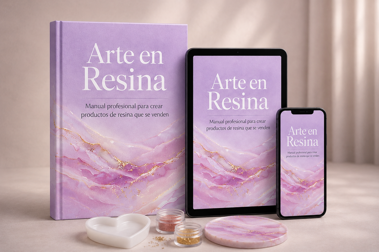 Manual Profesional de Arte en Resina ✨